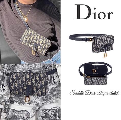 dior saddle belt clutch|dior saddle belt pouch black.